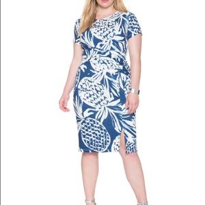 Cute blue and white dress